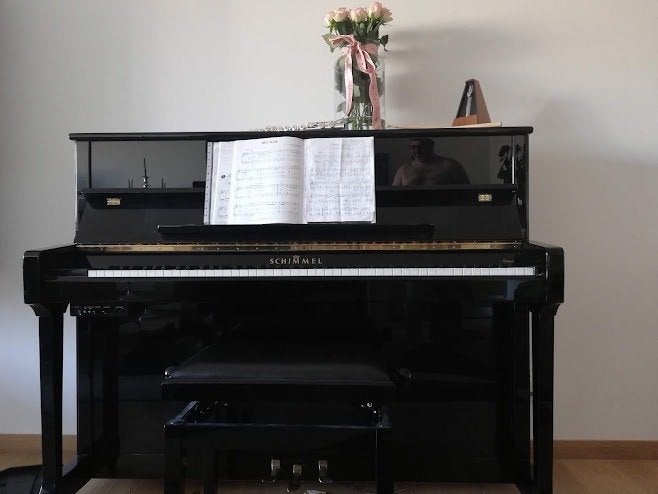 Schimmel C116 – Piano d’exception avec système silencieux, Musique & Instruments, Pianos, Brillant, Comme neuf, Enlèvement, Piano