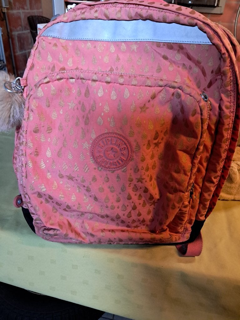 Sac à dos Kipling, Enlèvement, Comme neuf, Rose, Sac à dos