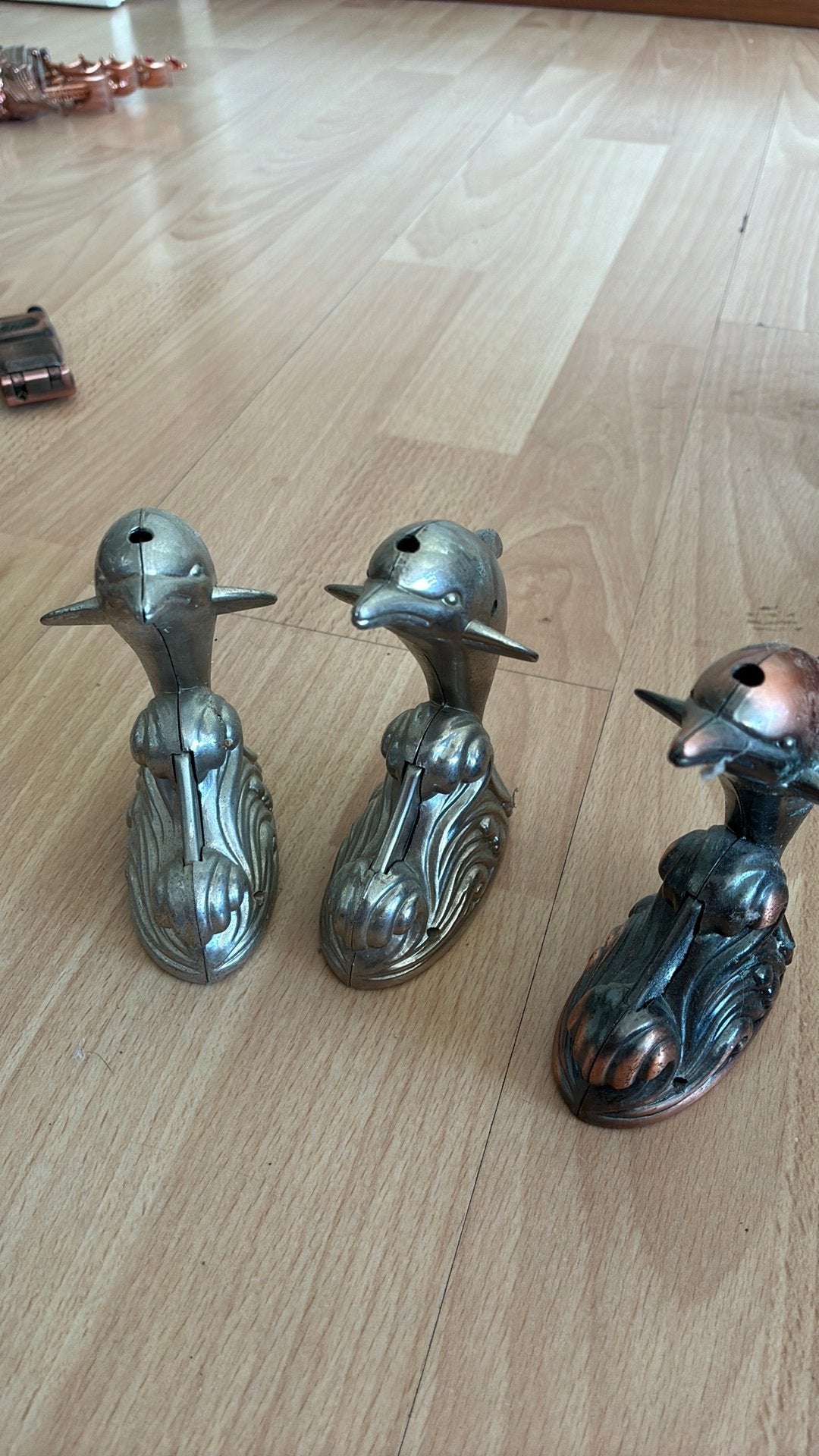 Set dolfijn aanstekers – Leuke verzamelobjecten / decoratie, Antiek en Kunst, Ophalen
