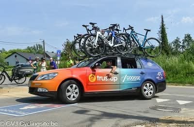 Galerie de toit 7 vélos complet, Auto diversen, Fietsendragers, Ophalen, 3 fietsen of meer, Brede banden, Zo goed als nieuw