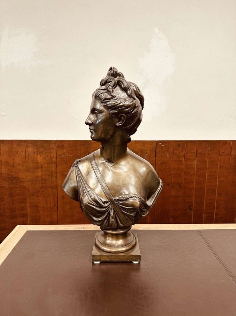 Buste Diana de Jager van Jean Antoine Houdon, Antiek en Kunst, Ophalen