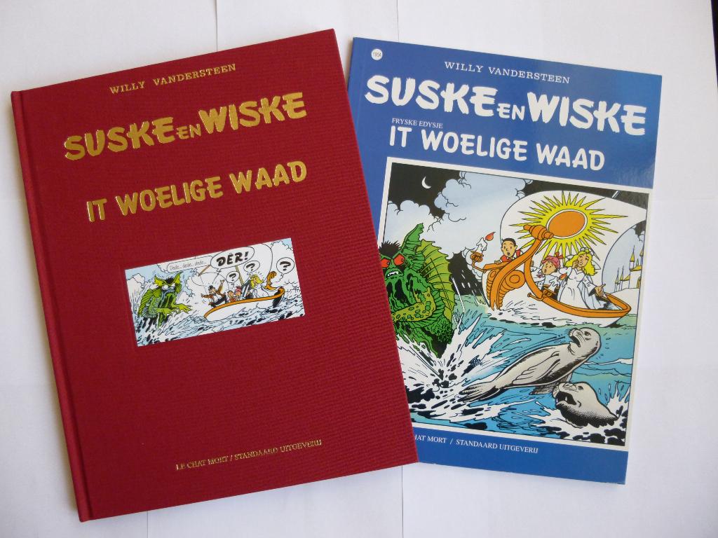 S&W LUXE DIALECT UITGAVE"IT WOELIGE WAAD"1997 OPLAGE 500EX, Boeken, Willy Vandersteen, Nieuw, Ophalen of Verzenden, Meerdere stripboeken