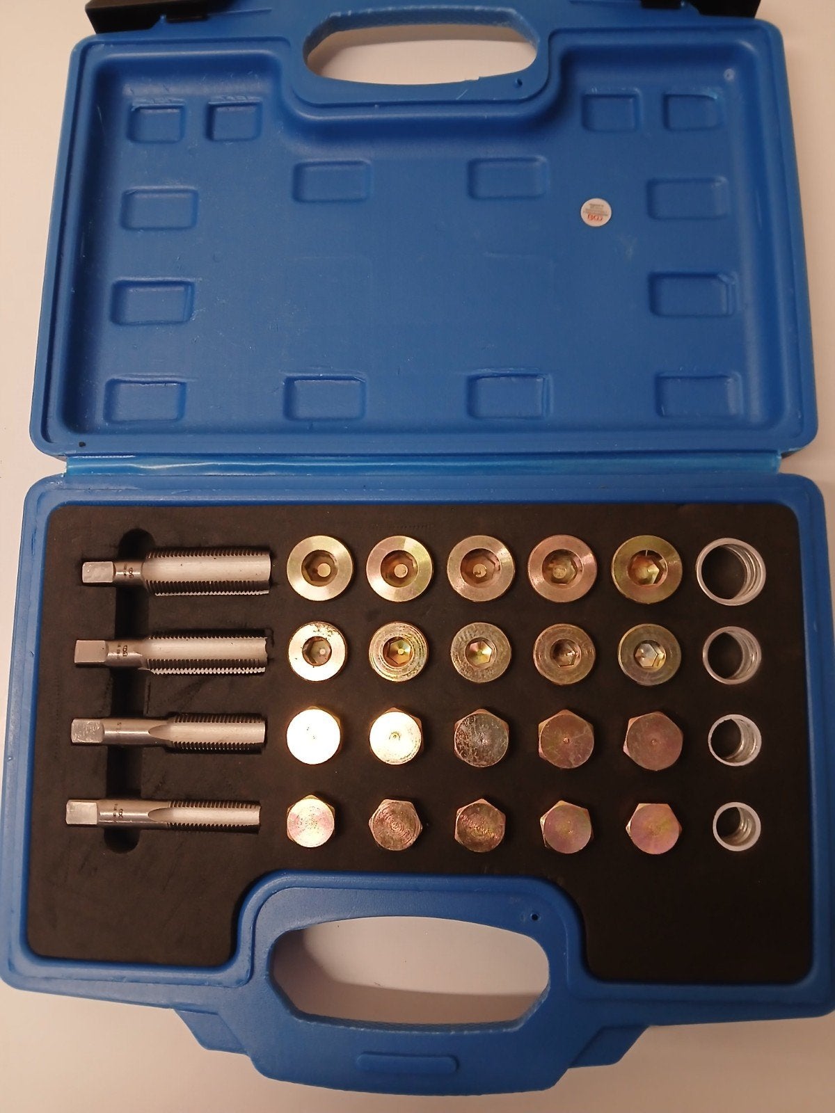 Kit de réparation du filetage, 64 pièces, bouchon de vidange, Enlèvement
