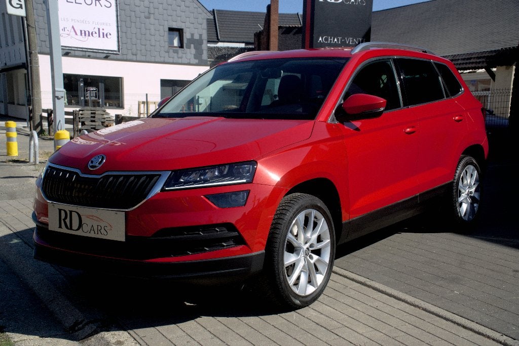 SKODA KAROQ 2018 ACHTERUITKIJKCAMERA VERWAR STOELEN GARANTIE, Voorwielaandrijving, Dealer onderhouden, Stof, Karoq