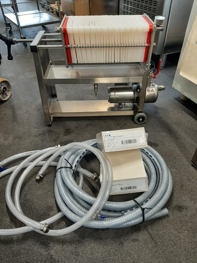 Filterinstallatie wijn, sappen, olijfolie Enotecnica F30, Ophalen