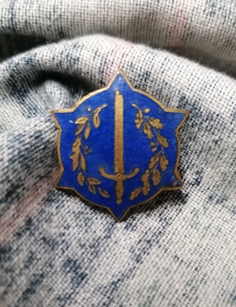 Insigne mutilés militaire belge WW1, Envoi, Autres, Ruban, Médaille ou Ailes