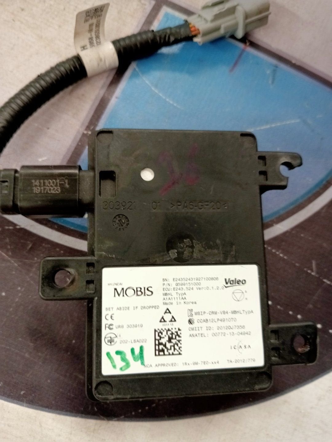 Dode hoek sensor voor Kia Niro G599151000, Kia, -, Utilisé, -