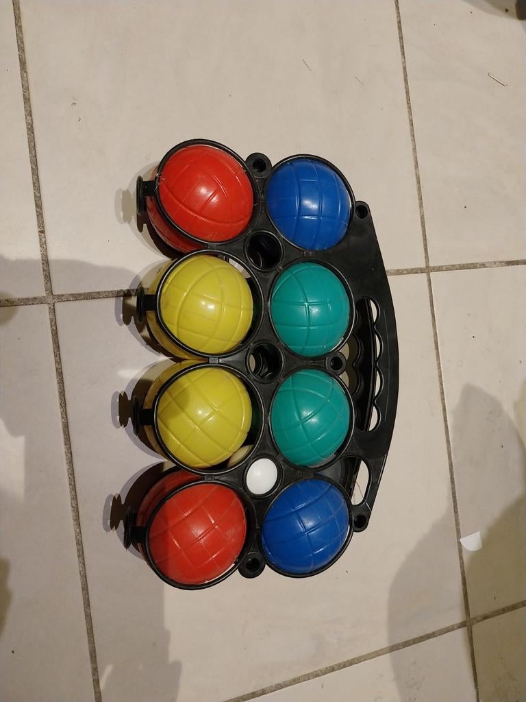 Set de 8 boules de pétanque, Ophalen