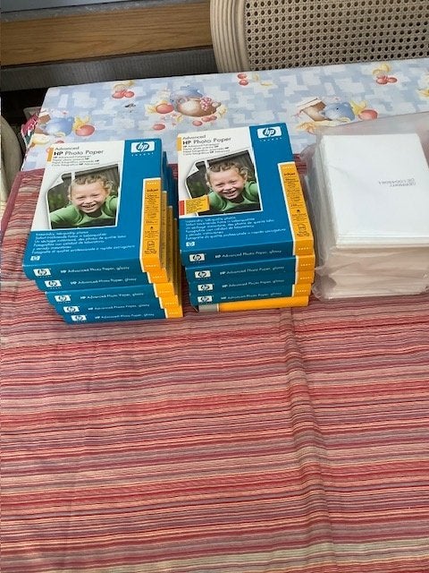 lot foto papier  zie beschrijving, Enlèvement ou Envoi, Neuf, Photo