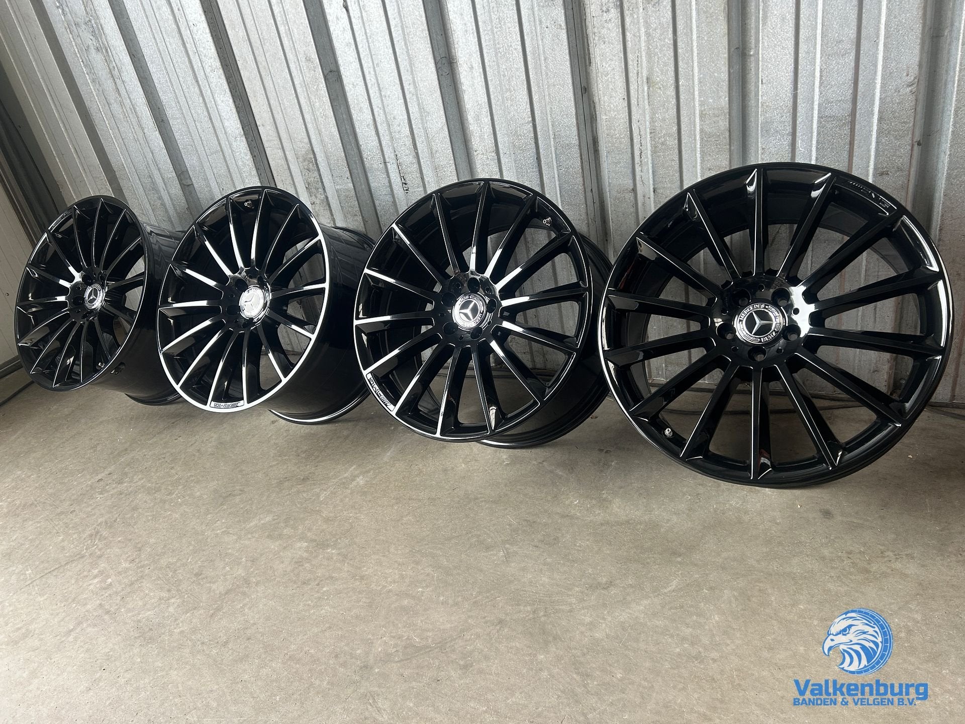 Originele Mercedes AMG GLE C167 V167 21 inch TPMS zwarte bre, Auto-onderdelen, Gebruikt, Velg(en), -, -