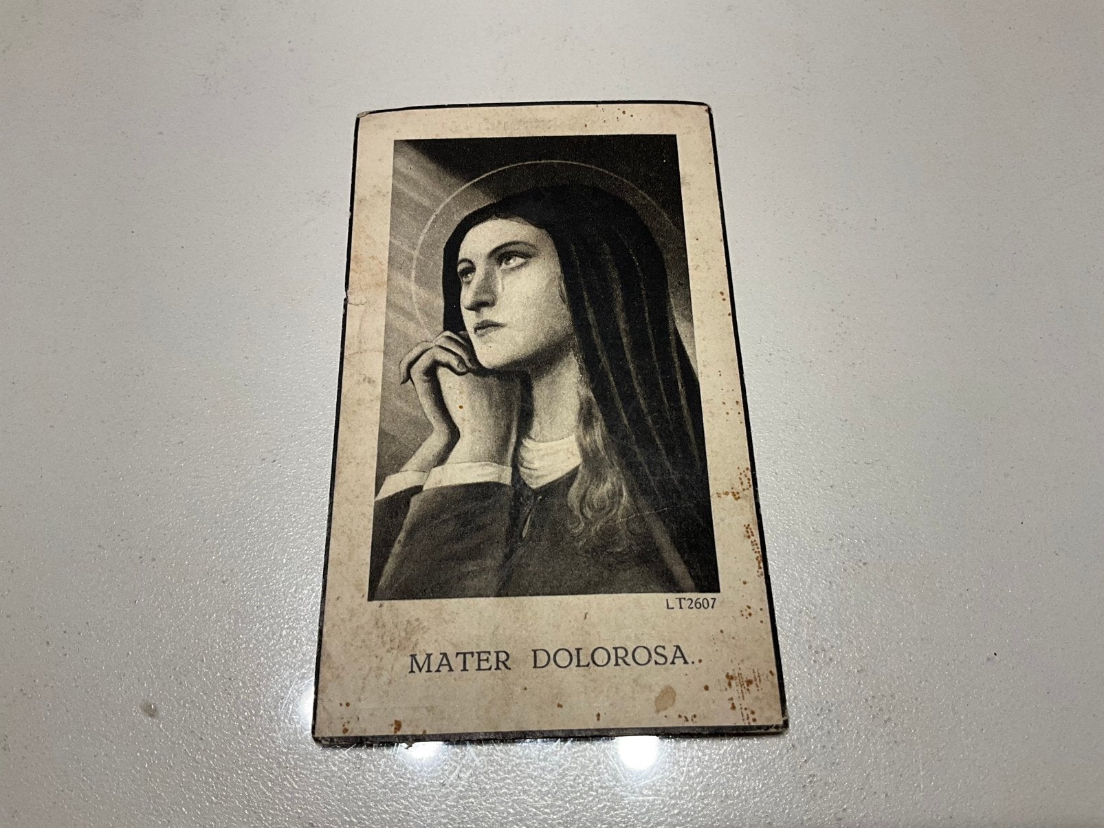 Uniek Historisch Doodsprentje 1862  1937 Maria-Louisa Bloeme, Ophalen of Verzenden, Bidprentje