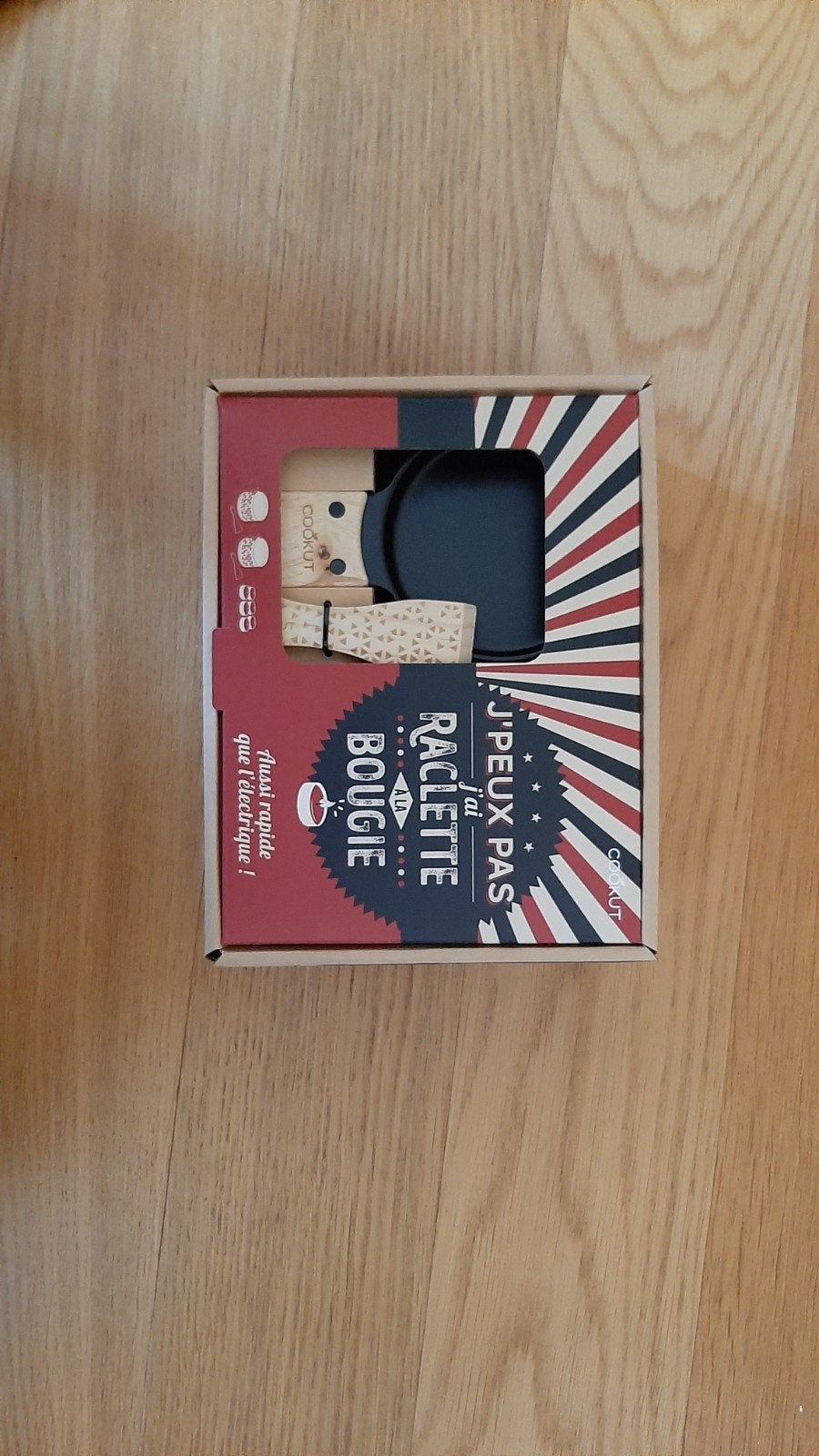 Kit raclette à la bougie, Enlèvement