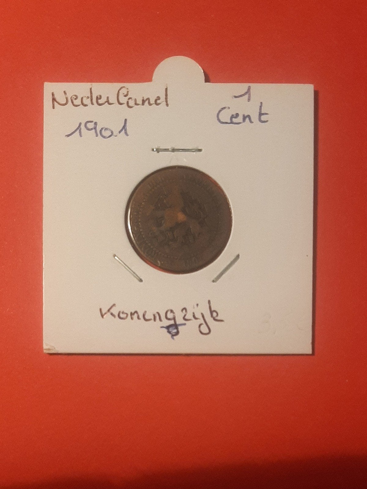 Nederland - 1 cent 1901

zie foto's

verzendkosten kop, Verzenden, 1 cent