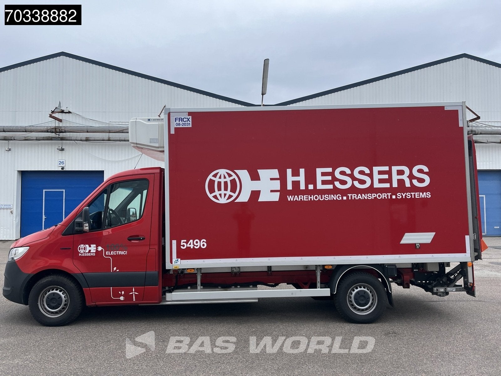 Mercedes eSprinter Electric 113kWh! Koel/Vrieswagen Laadklep, Autos, Achat, Verrouillage central, Entreprise, Autres couleurs