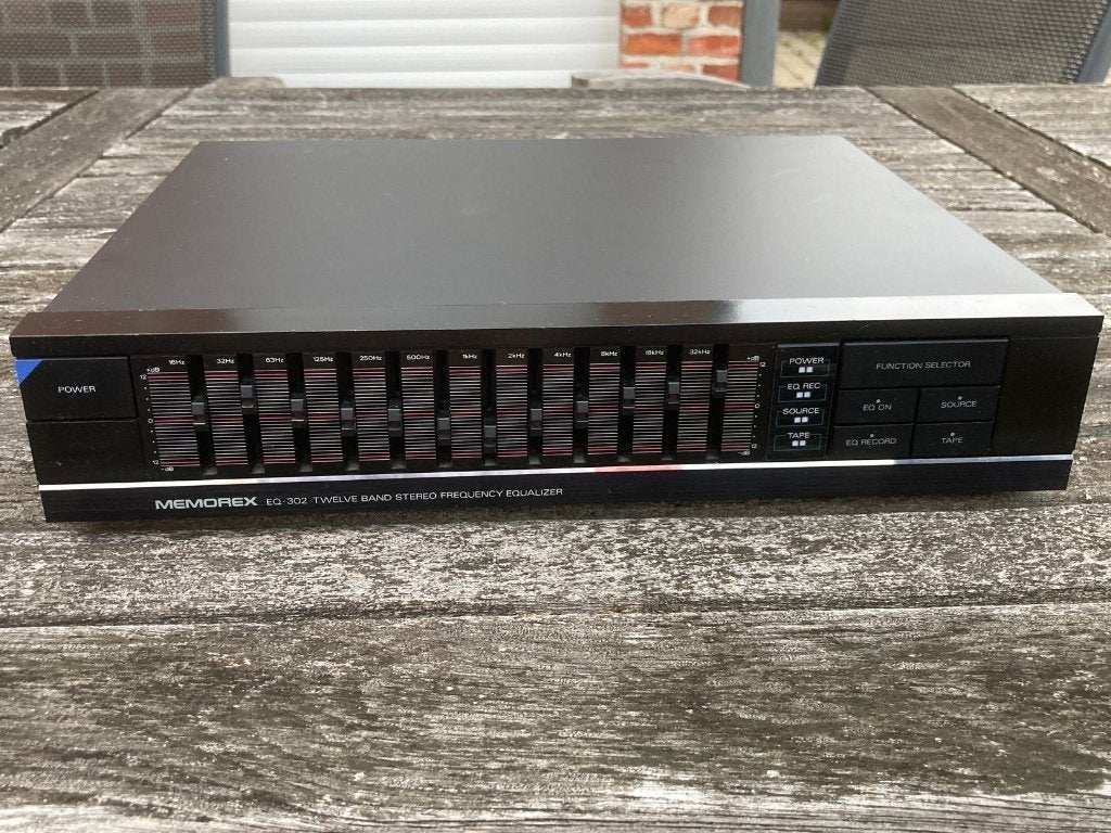Memrorex EQ 302 equalizer, Ophalen of Verzenden, Gebruikt, Equalizer