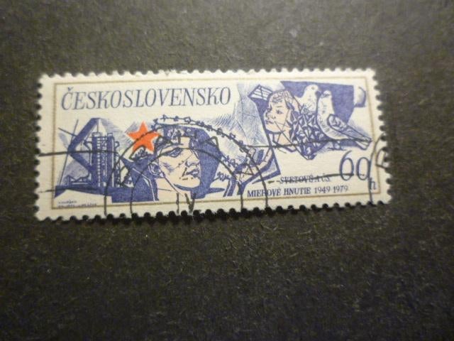 Tsjechoslowakije/Tchécoslovaquie 1979 Mi 2503(o), Envoi