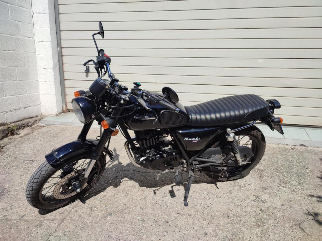 Moto Bullit Hunt S 125, Motoren, Particulier, 125 cc, Bullit bluroc, 1 cilinder