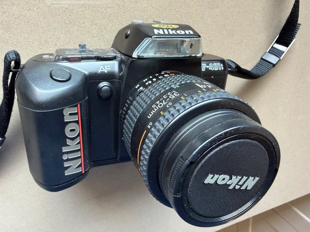 analoge reflexcamera Nikon F401s vrijwel ongebruikt.., Audio, Tv en Foto, Ophalen, Zo goed als nieuw, Spiegelreflex, Nikon