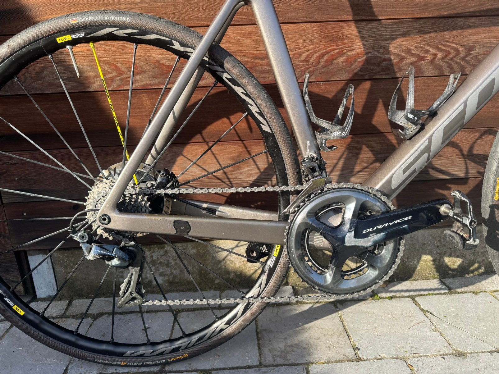 Scott Addict RC10– Maat 61 XXL – Dura-Ace – Carbon racefiets, Fietsen en Brommers, Ophalen, Zo goed als nieuw, Aluminium