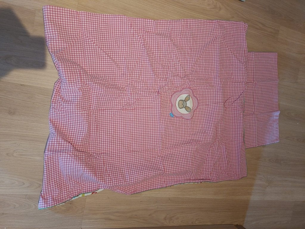 Dekbedovertrek babybed van merk Lief!, Ophalen, Gebruikt, Dubbelzijdig, Meisje
