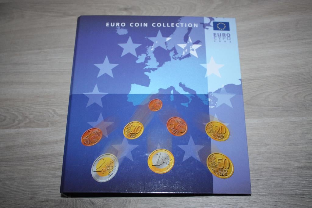 Kaft euro coin collection 2002 , lege map. 12 landen, Postzegels en Munten, Ophalen of Verzenden, Overige landen, Overige waardes