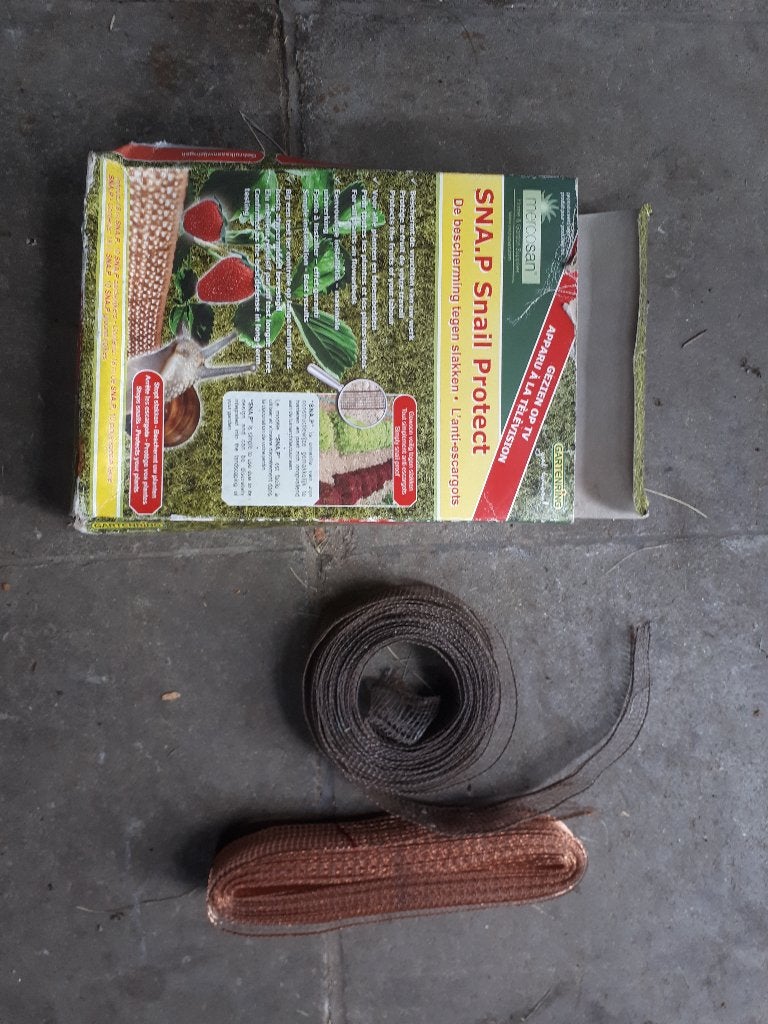 slakken koperenafschrikdraad, Ophalen
