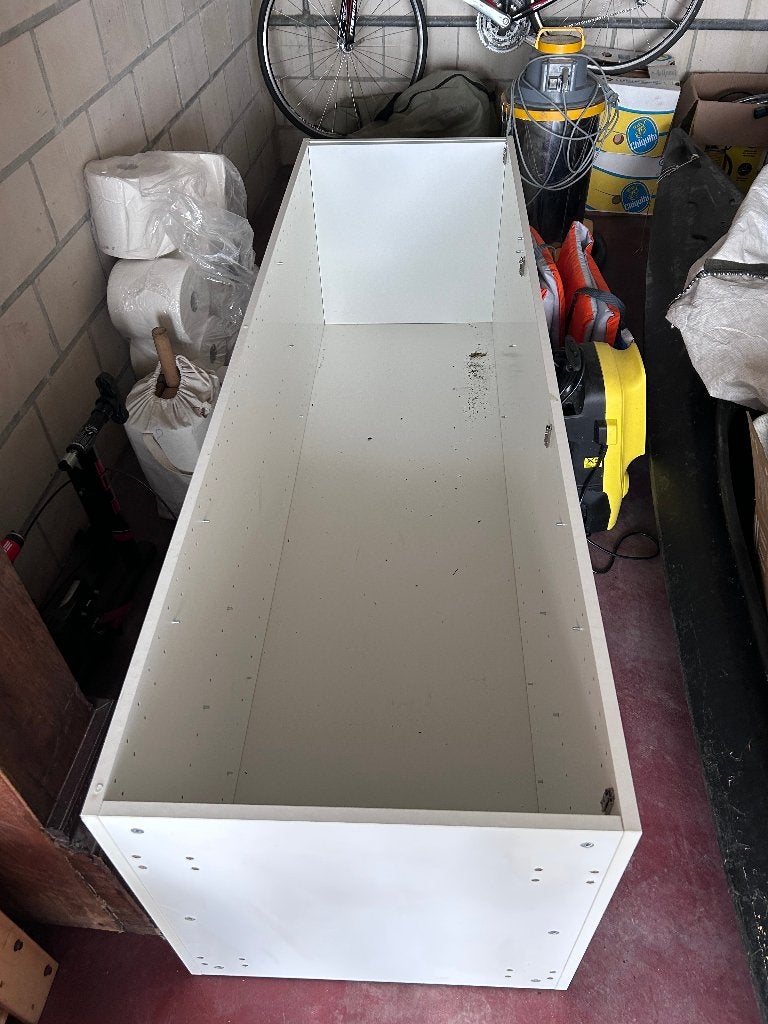 pax kast + deur grijsgroen, 25 à 50 cm, Comme neuf, 50 à 100 cm, 150 à 200 cm