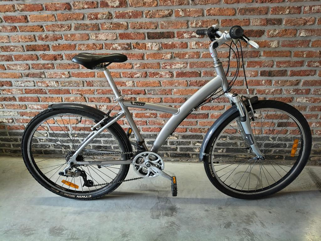 Jongensfiets, Fietsen en Brommers, Gebruikt, Velgrem, Versnellingen, Ophalen