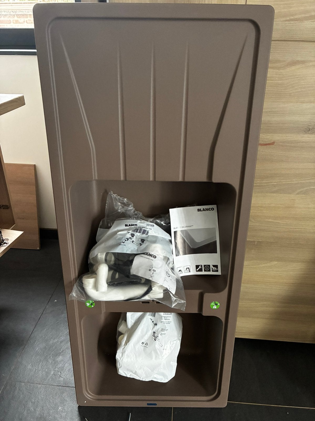 Evier cuisine blanco silgranit 1m20, Maison & Meubles, Enlèvement, Neuf, 100 à 150 cm