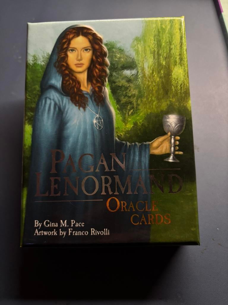 Pagan. Lenormand kaarten met boekje, Enlèvement ou Envoi, Comme neuf, Tarot ou Tirage de Cartes, Autres types