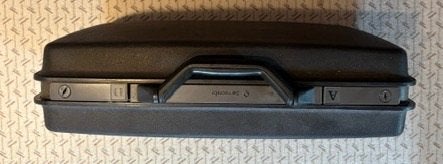 Aktetas / boekentas Samsonite hard cuver, Ophalen, Minder dan 30 cm, Bruin, Aktetas of Boekentas