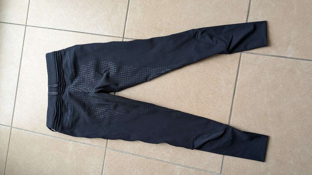 Rijbroek samshield maat 32, Ophalen, Blauw, Ritssluiting, Onderkleding