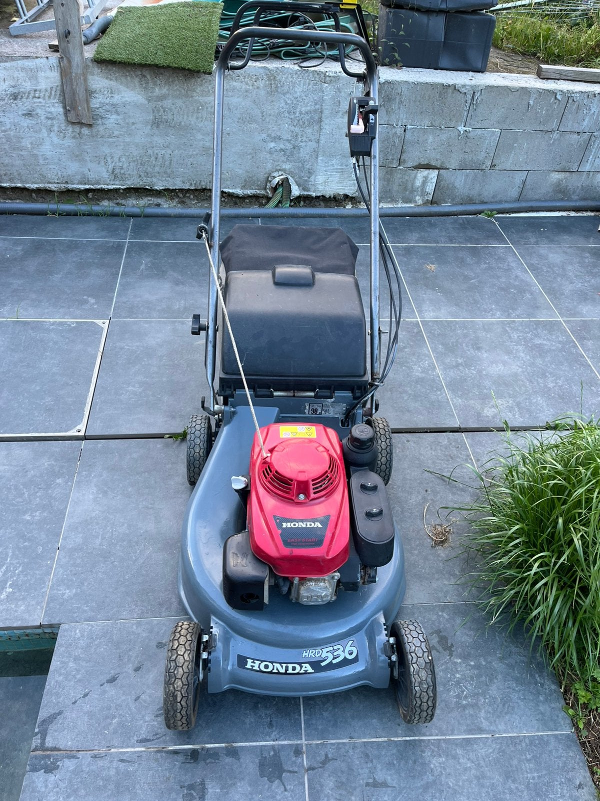 Honda grasmaaier HRD536 hydrostaat, Enlèvement, Comme neuf