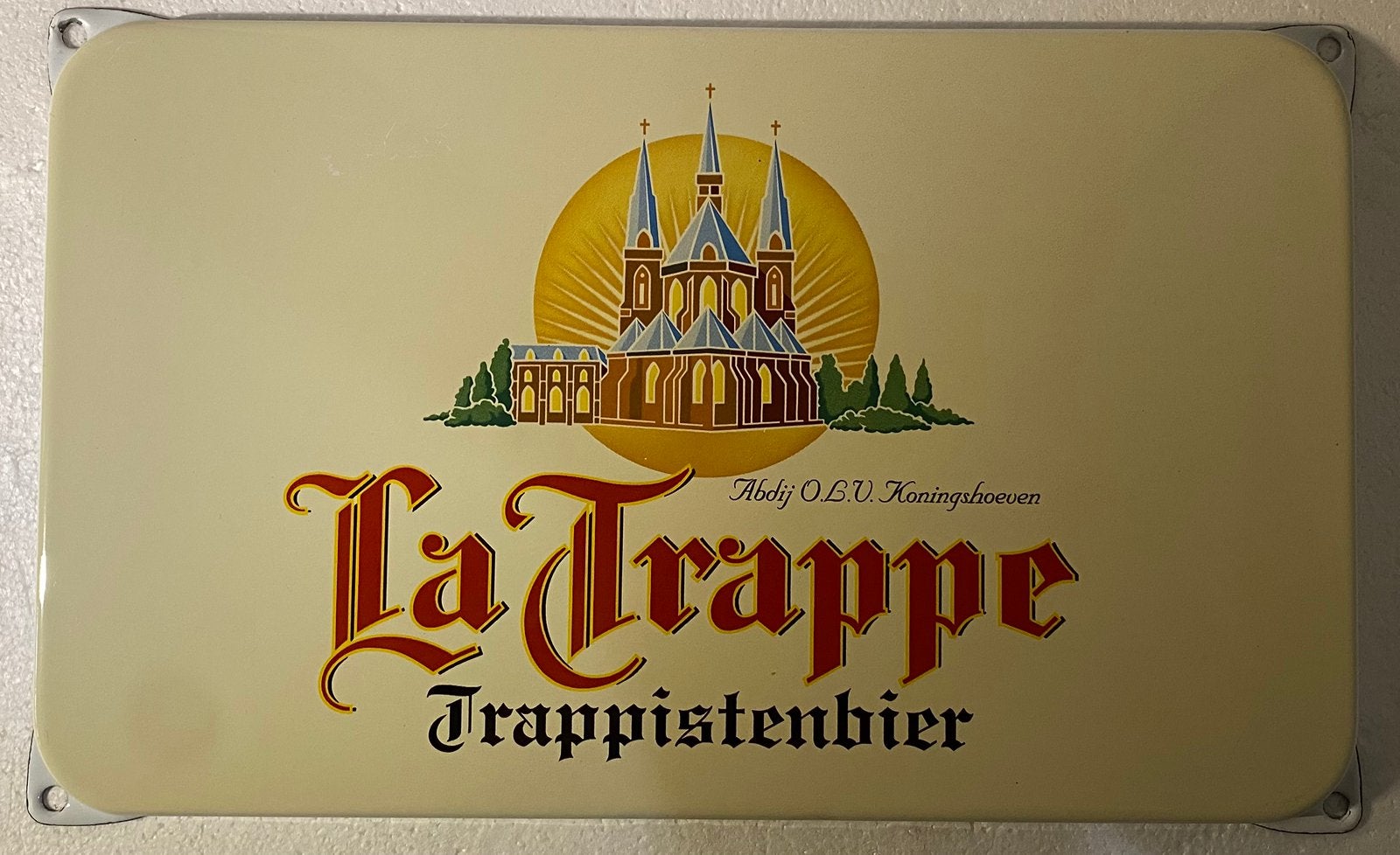 Emaille La Trappe, Enlèvement ou Envoi, Comme neuf, La Trappe