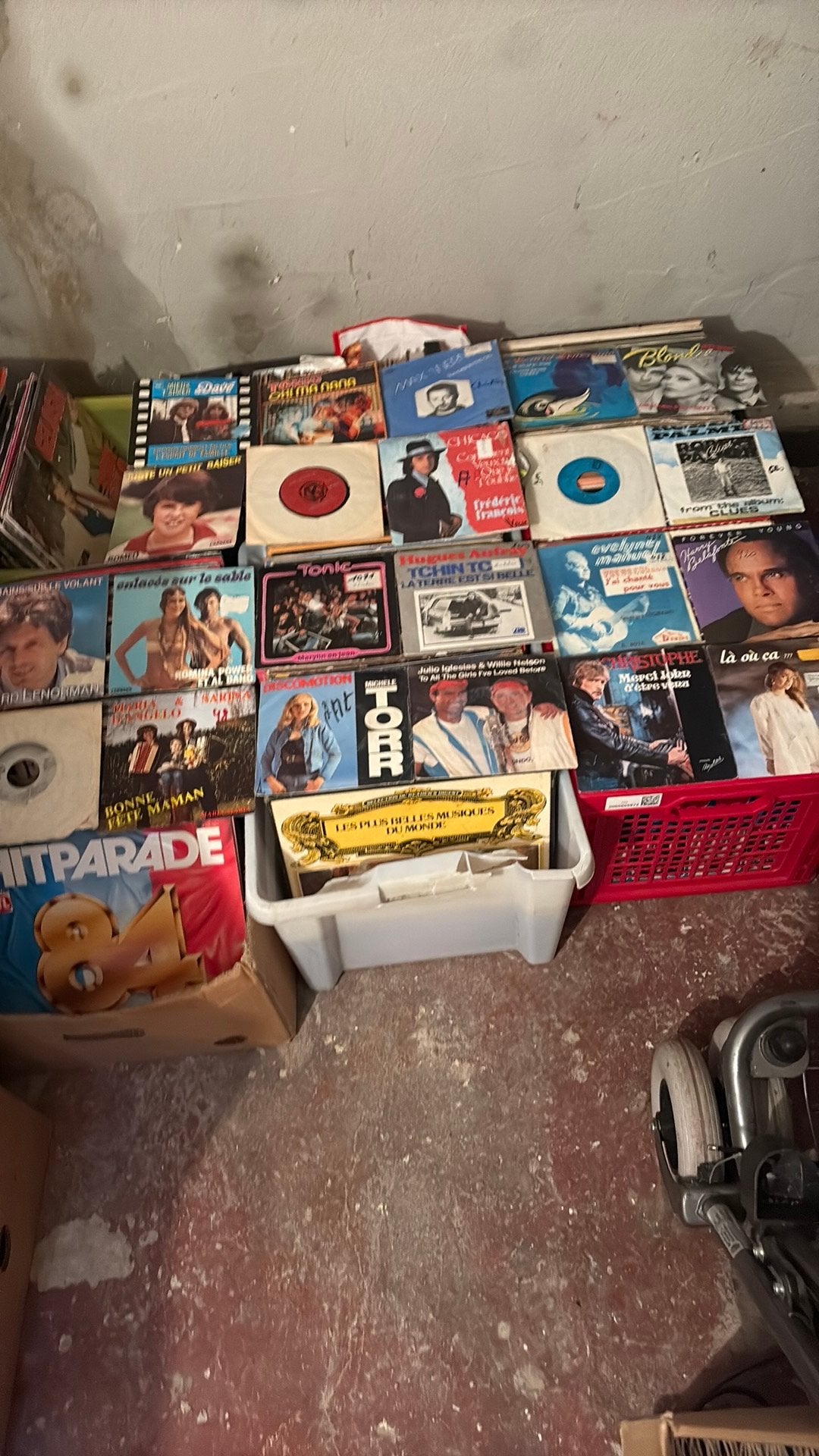 Lot vinyles singles, CD & DVD, Enlèvement, Comme neuf