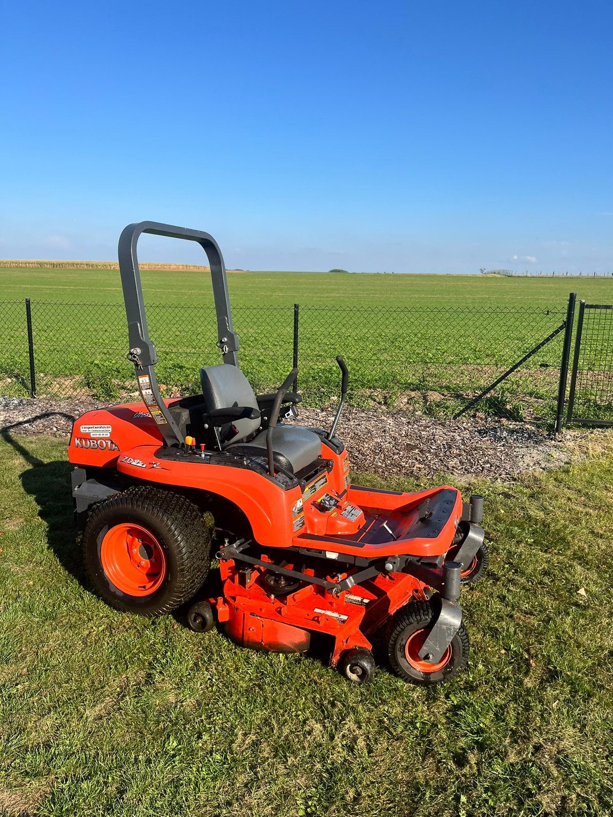 Tondeuse autoportée à rayon de braquage zéro Kubota ZD221, Jardin & Terrasse, Enlèvement, Utilisé