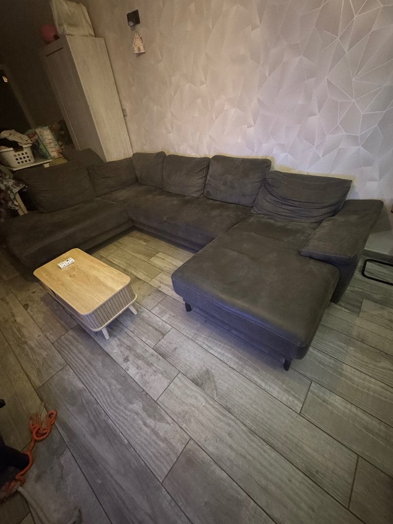Grote U zetel, Huis en Inrichting, Zetels | Complete zithoeken, Ophalen, Gebruikt