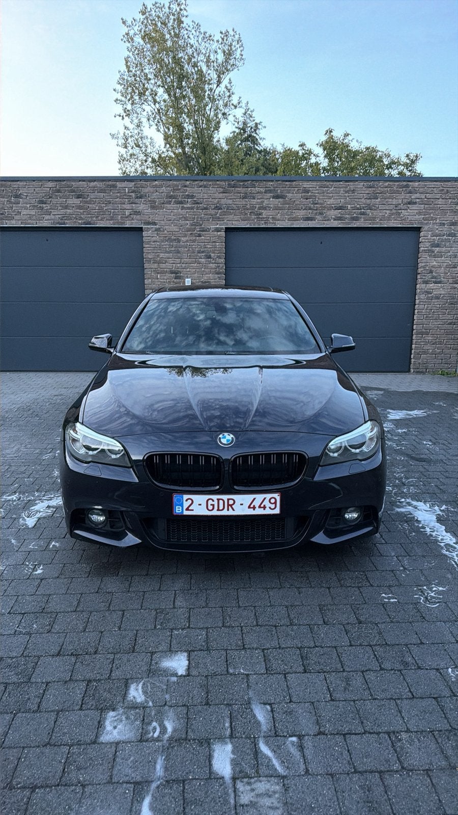BMW 520d 190pk B47 M Pakket | 213500 | Automaat |, Autos, Euro 6, Noir, 5 portes, Automatique