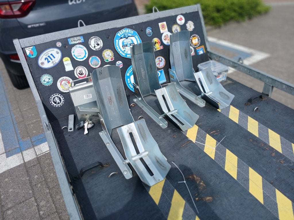 Aanhangwagen te huur voor Vespa/Moto, Motoren, Ophalen, Gebruikt