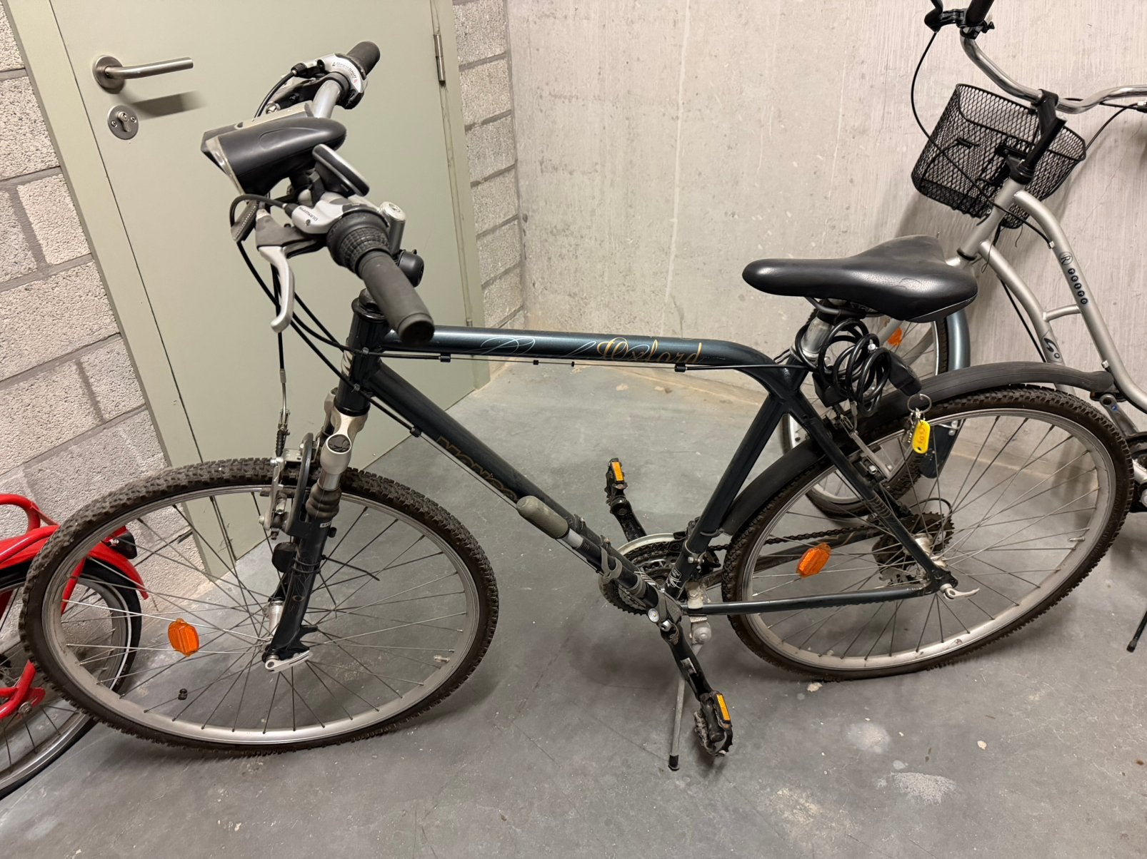Mongoose Oxford  heren fiets, Fietsen en Brommers, Gebruikt, 15 tot 20 versnellingen, 53 tot 57 cm, Ophalen