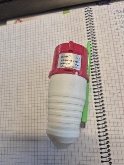 4-polige stekkers - 16A - 6h/380-4,15V~ BEM-014 - IP44, Ophalen of Verzenden, Nieuw