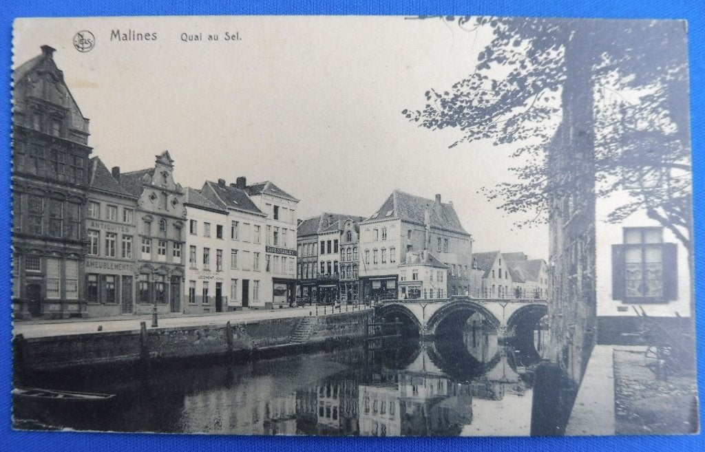 WO1 Feldpost 1915 J.R. 213 Malines Mechelen Yperen, Verzamelen, Militaria | Algemeen, Verzenden, Landmacht, Overige typen