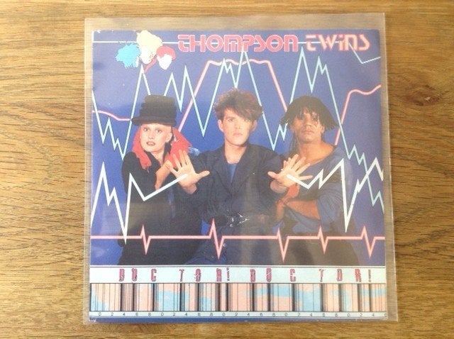 single thompson twins, 7 inch, Ophalen of Verzenden, Fotohoes, Pop