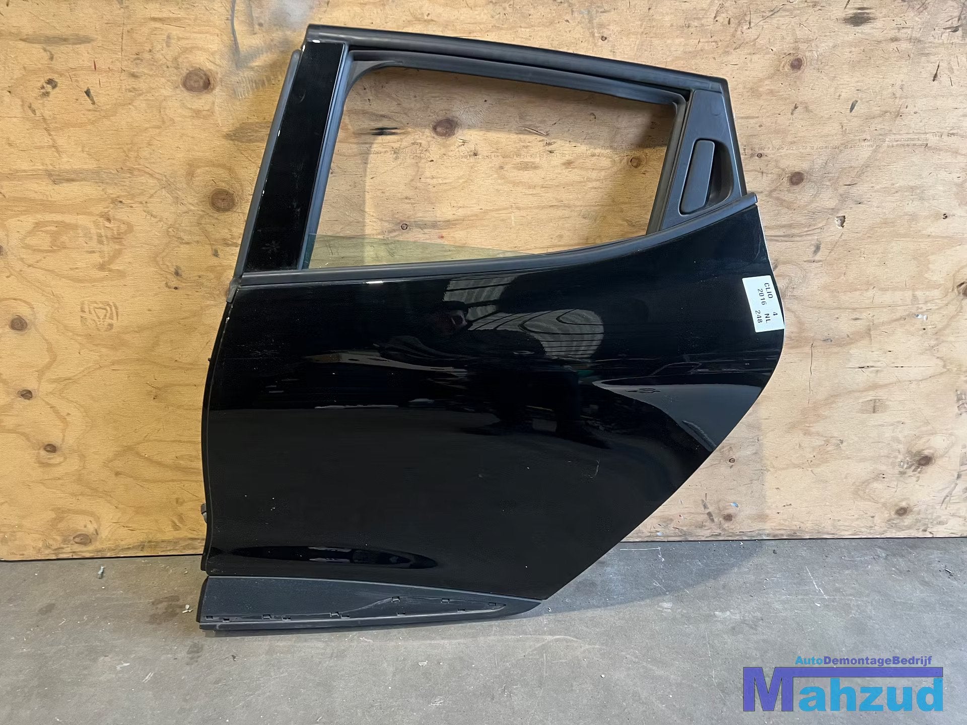 RENAULT CLIO 4 Zwart links achter deur portie 2012-2019, Renault Group, Gebruikt, Contact.group@renault.com, Achter