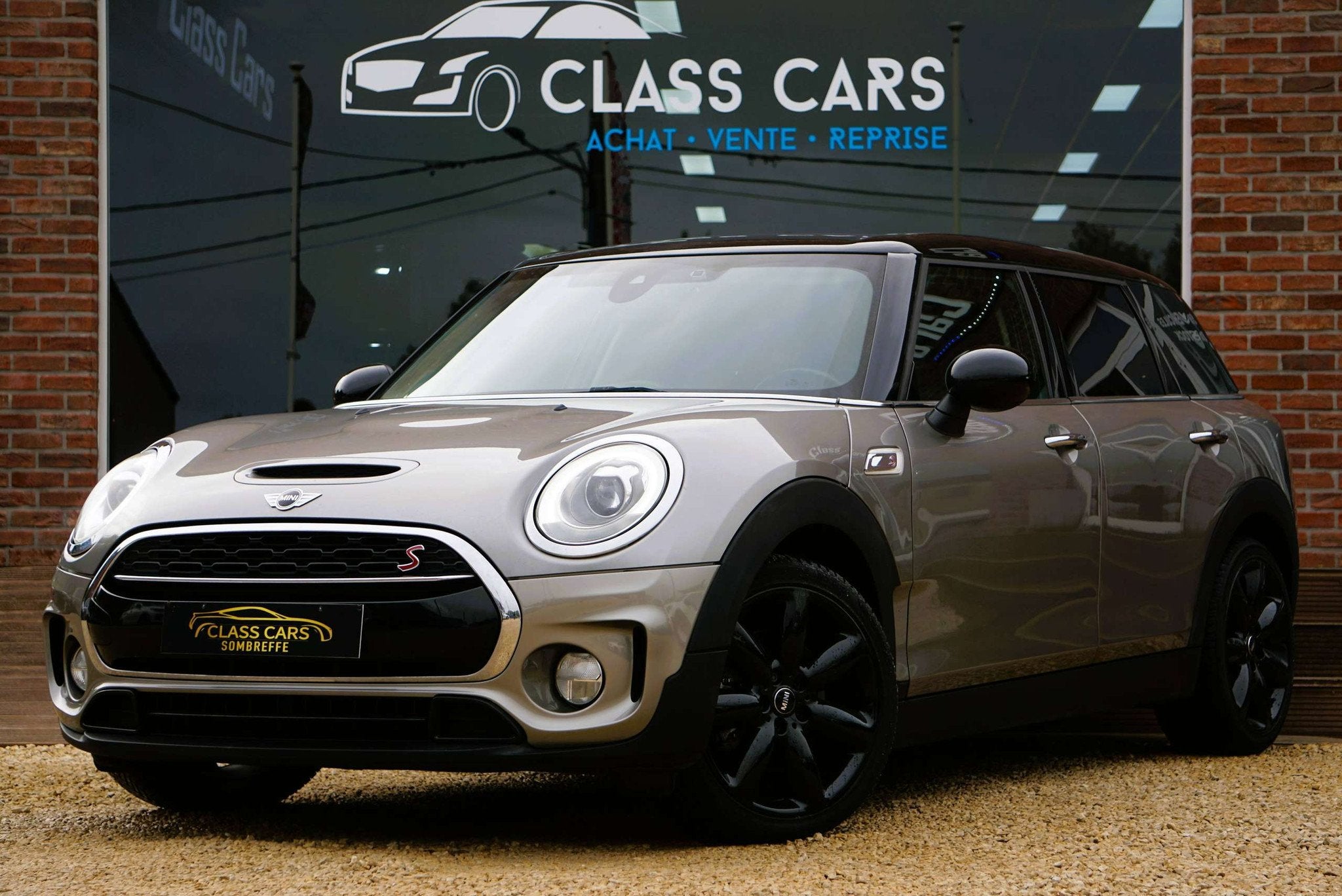 MINI Cooper SD Clubman 2.0 DA BVA8 BOITE-AUTO FULL LED / NAV, Autos, Cuir, Argent ou Gris, Achat, 6 portes