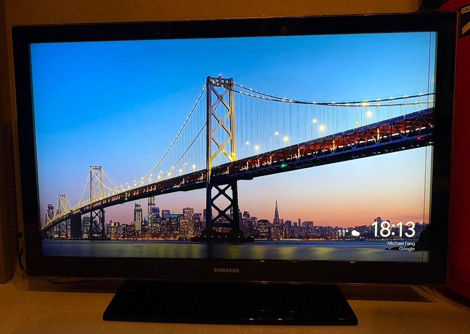 Gratis Samsung LCD 46inch, Enlèvement, Utilisé, LCD, Samsung