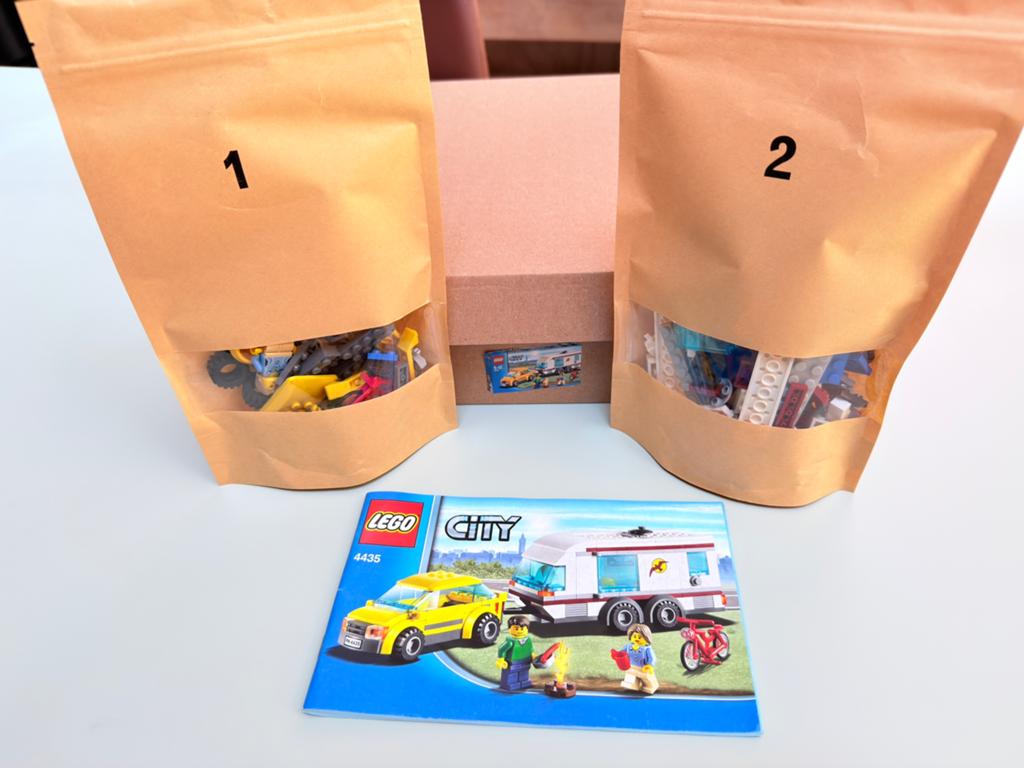 Lego City 4435 - volledig en uitgesorteerd, City, Enlèvement ou Envoi, Lego, Ensemble complet