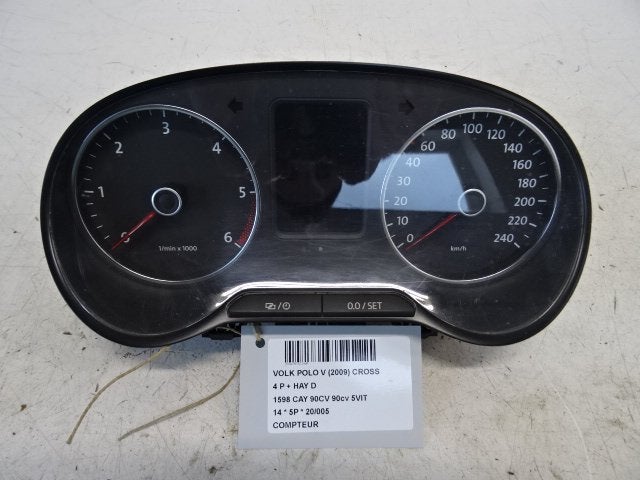KM TELLER Volkswagen Polo V (6R) (6R0920861M), Gebruikt, Volkswagen