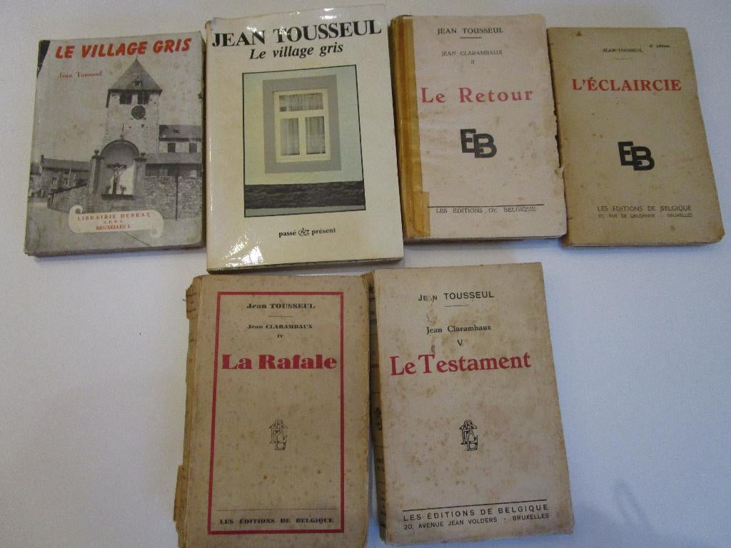 5 oeuvres majeurs de l'écrivain Jean TOUSSEUL., Enlèvement