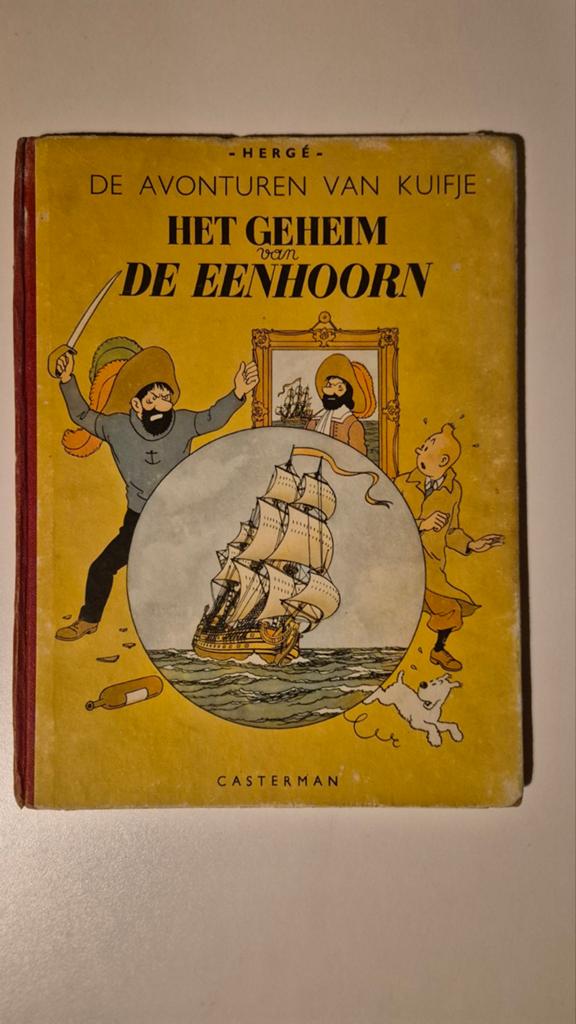 Het Geheim van de Eenhoorn, De Avonturen van Kuifje, Ophalen of Verzenden, Gelezen, Hergé